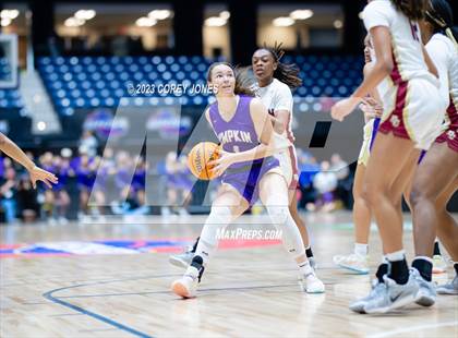 Thumbnail 3 in Lumpkin County vs Hebron Christian Academy (GHSA 3A State Championship) photogallery.