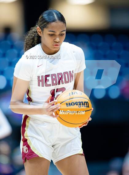 Thumbnail 2 in Lumpkin County vs Hebron Christian Academy (GHSA 3A State Championship) photogallery.