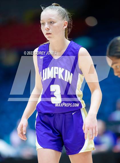 Thumbnail 3 in Lumpkin County vs Hebron Christian Academy (GHSA 3A State Championship) photogallery.