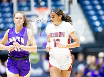Thumbnail 1 in Lumpkin County vs Hebron Christian Academy (GHSA 3A State Championship) photogallery.