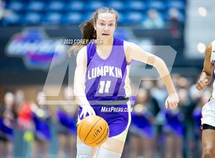 Thumbnail 1 in Lumpkin County vs Hebron Christian Academy (GHSA 3A State Championship) photogallery.