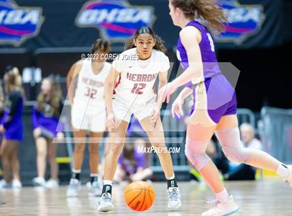 Thumbnail 3 in Lumpkin County vs Hebron Christian Academy (GHSA 3A State Championship) photogallery.