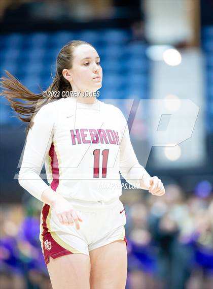 Thumbnail 1 in Lumpkin County vs Hebron Christian Academy (GHSA 3A State Championship) photogallery.