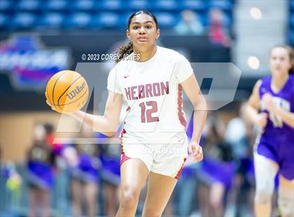 Thumbnail 1 in Lumpkin County vs Hebron Christian Academy (GHSA 3A State Championship) photogallery.
