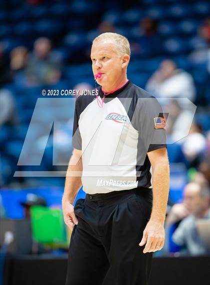 Thumbnail 1 in Lumpkin County vs Hebron Christian Academy (GHSA 3A State Championship) photogallery.