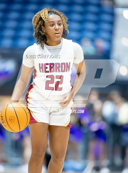 Thumbnail 1 in Lumpkin County vs Hebron Christian Academy (GHSA 3A State Championship) photogallery.