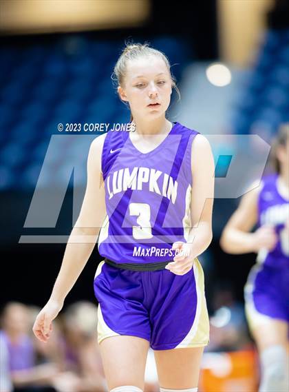 Thumbnail 3 in Lumpkin County vs Hebron Christian Academy (GHSA 3A State Championship) photogallery.