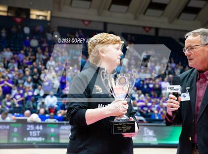 Thumbnail 3 in Lumpkin County vs Hebron Christian Academy (GHSA 3A State Championship) photogallery.
