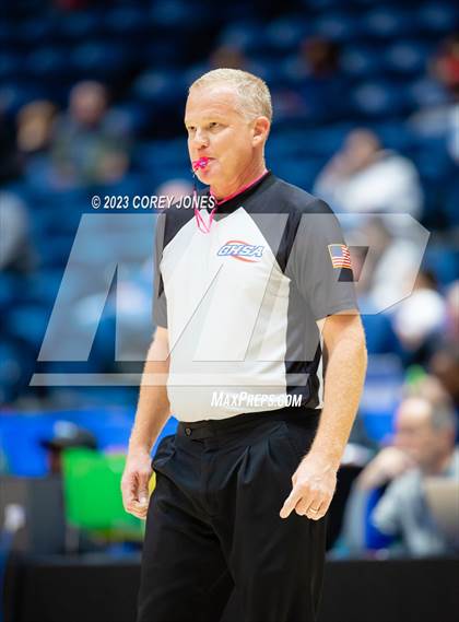 Thumbnail 2 in Lumpkin County vs Hebron Christian Academy (GHSA 3A State Championship) photogallery.