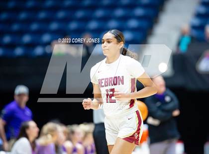 Thumbnail 3 in Lumpkin County vs Hebron Christian Academy (GHSA 3A State Championship) photogallery.