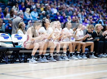 Thumbnail 1 in Lumpkin County vs Hebron Christian Academy (GHSA 3A State Championship) photogallery.