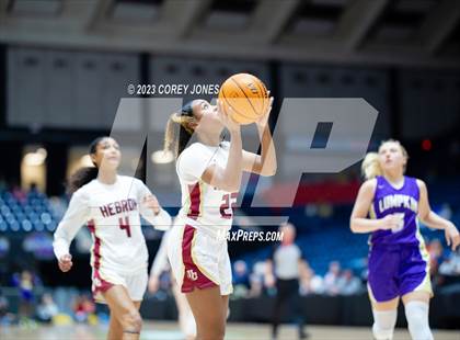 Thumbnail 2 in Lumpkin County vs Hebron Christian Academy (GHSA 3A State Championship) photogallery.