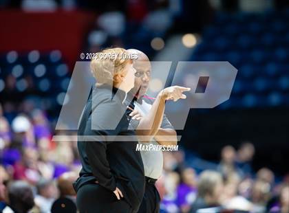 Thumbnail 1 in Lumpkin County vs Hebron Christian Academy (GHSA 3A State Championship) photogallery.