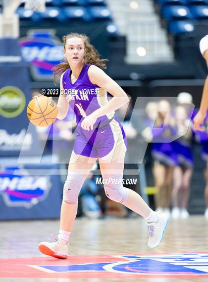 Thumbnail 2 in Lumpkin County vs Hebron Christian Academy (GHSA 3A State Championship) photogallery.