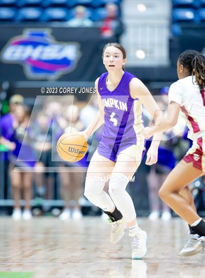 Thumbnail 1 in Lumpkin County vs Hebron Christian Academy (GHSA 3A State Championship) photogallery.