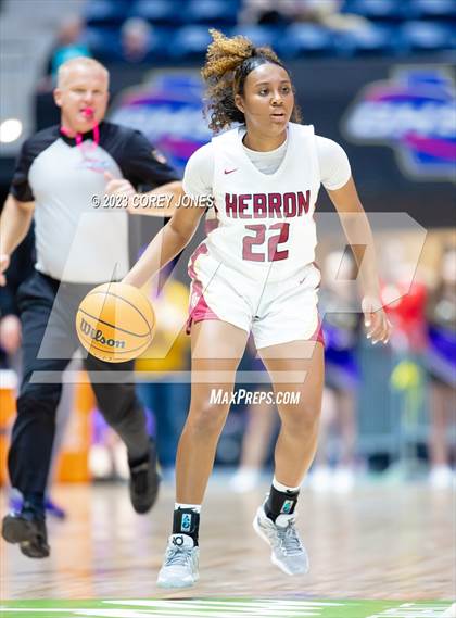 Thumbnail 2 in Lumpkin County vs Hebron Christian Academy (GHSA 3A State Championship) photogallery.