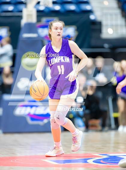Thumbnail 3 in Lumpkin County vs Hebron Christian Academy (GHSA 3A State Championship) photogallery.