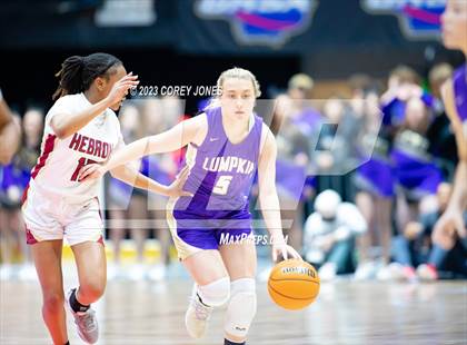 Thumbnail 1 in Lumpkin County vs Hebron Christian Academy (GHSA 3A State Championship) photogallery.