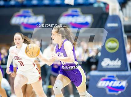 Thumbnail 2 in Lumpkin County vs Hebron Christian Academy (GHSA 3A State Championship) photogallery.