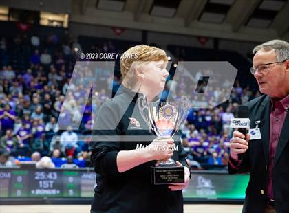Thumbnail 1 in Lumpkin County vs Hebron Christian Academy (GHSA 3A State Championship) photogallery.