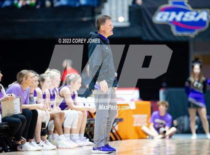 Thumbnail 2 in Lumpkin County vs Hebron Christian Academy (GHSA 3A State Championship) photogallery.