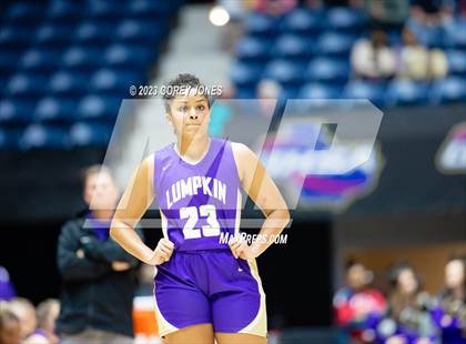 Thumbnail 2 in Lumpkin County vs Hebron Christian Academy (GHSA 3A State Championship) photogallery.