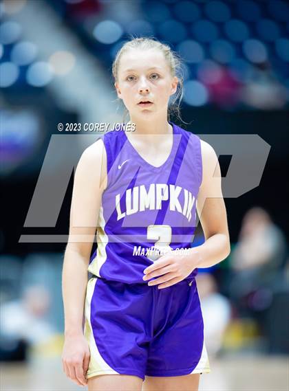 Thumbnail 1 in Lumpkin County vs Hebron Christian Academy (GHSA 3A State Championship) photogallery.