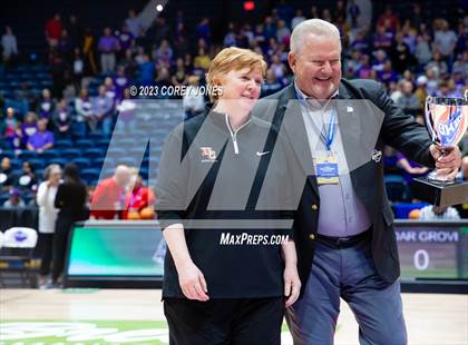 Thumbnail 1 in Lumpkin County vs Hebron Christian Academy (GHSA 3A State Championship) photogallery.