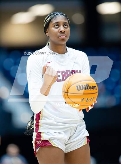 Thumbnail 3 in Lumpkin County vs Hebron Christian Academy (GHSA 3A State Championship) photogallery.