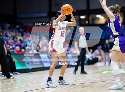 Thumbnail 2 in Lumpkin County vs Hebron Christian Academy (GHSA 3A State Championship) photogallery.