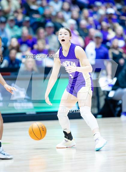 Thumbnail 3 in Lumpkin County vs Hebron Christian Academy (GHSA 3A State Championship) photogallery.