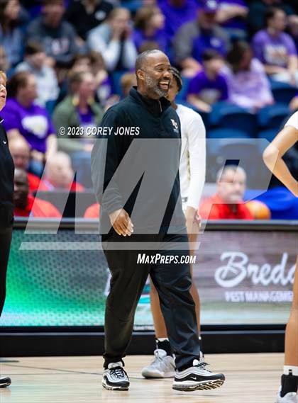 Thumbnail 2 in Lumpkin County vs Hebron Christian Academy (GHSA 3A State Championship) photogallery.