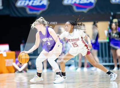 Thumbnail 1 in Lumpkin County vs Hebron Christian Academy (GHSA 3A State Championship) photogallery.