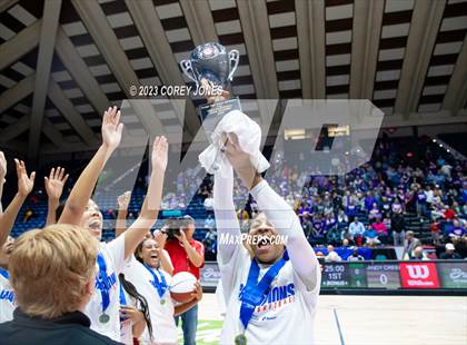 Thumbnail 3 in Lumpkin County vs Hebron Christian Academy (GHSA 3A State Championship) photogallery.