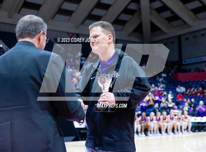 Thumbnail 3 in Lumpkin County vs Hebron Christian Academy (GHSA 3A State Championship) photogallery.