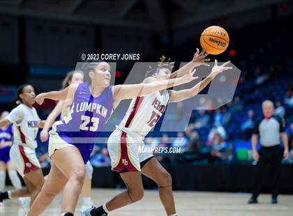 Thumbnail 2 in Lumpkin County vs Hebron Christian Academy (GHSA 3A State Championship) photogallery.