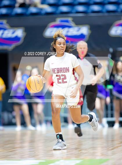 Thumbnail 2 in Lumpkin County vs Hebron Christian Academy (GHSA 3A State Championship) photogallery.