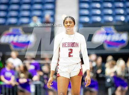 Thumbnail 1 in Lumpkin County vs Hebron Christian Academy (GHSA 3A State Championship) photogallery.