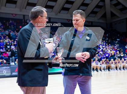 Thumbnail 3 in Lumpkin County vs Hebron Christian Academy (GHSA 3A State Championship) photogallery.