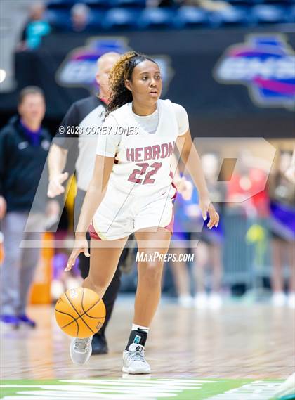Thumbnail 3 in Lumpkin County vs Hebron Christian Academy (GHSA 3A State Championship) photogallery.