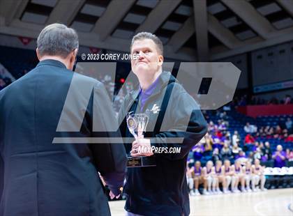 Thumbnail 1 in Lumpkin County vs Hebron Christian Academy (GHSA 3A State Championship) photogallery.