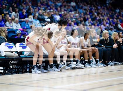 Thumbnail 3 in Lumpkin County vs Hebron Christian Academy (GHSA 3A State Championship) photogallery.