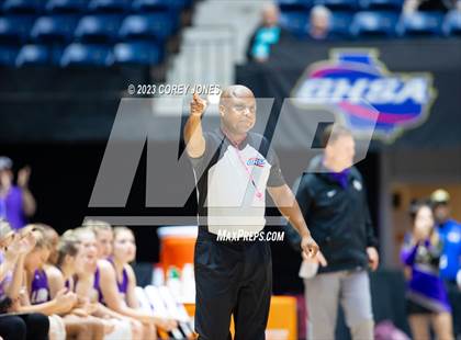 Thumbnail 2 in Lumpkin County vs Hebron Christian Academy (GHSA 3A State Championship) photogallery.
