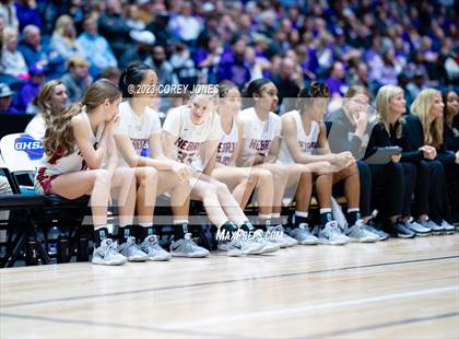 Thumbnail 1 in Lumpkin County vs Hebron Christian Academy (GHSA 3A State Championship) photogallery.