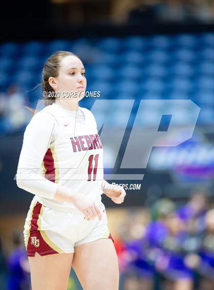 Thumbnail 3 in Lumpkin County vs Hebron Christian Academy (GHSA 3A State Championship) photogallery.