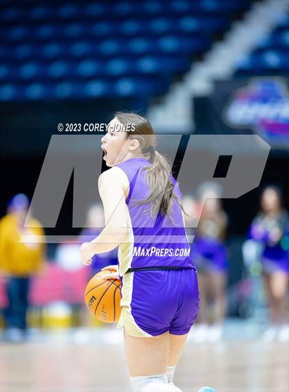 Thumbnail 2 in Lumpkin County vs Hebron Christian Academy (GHSA 3A State Championship) photogallery.