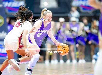 Thumbnail 3 in Lumpkin County vs Hebron Christian Academy (GHSA 3A State Championship) photogallery.