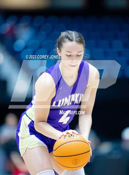 Thumbnail 3 in Lumpkin County vs Hebron Christian Academy (GHSA 3A State Championship) photogallery.