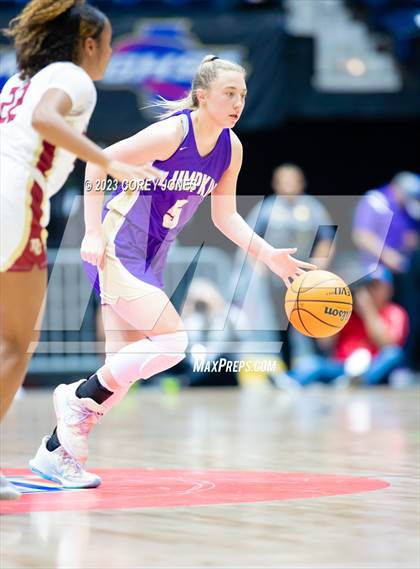 Thumbnail 1 in Lumpkin County vs Hebron Christian Academy (GHSA 3A State Championship) photogallery.