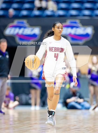 Thumbnail 1 in Lumpkin County vs Hebron Christian Academy (GHSA 3A State Championship) photogallery.